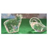 11 - DANSK BEAR & SWAN FIGURINES (M30)