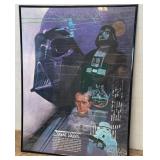 483 - VINTAGE STAR WARS DARTH POSTER