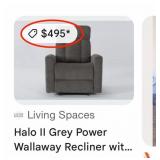 393 - POWER RECLINING CHAIR