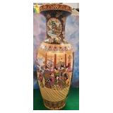 11 - SATSUMA-STYLE VASE 24'T (M75)