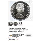 1867-1967 CANADIAN SILVER DOLLAR ELIZABETH II (21)