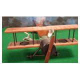 11 - WOODEN BI-PLANE MODEL (M184)
