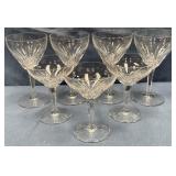 N - ELEGANT CUT CRYSTAL STEMWARE SET