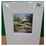 SW - MARIA BAGGETTA LTD ED 'WATER GARDEN' ARTWORK