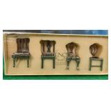 11 - LENOX COLONIAL WILLIAMSBURG PLACECARD HOLDERS