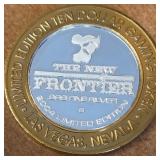NEW FRONTIER - $10 .999 SILVER TOKEN (15)