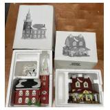 483 - DEPARTMENT 56 CHURCH HOUSE SET