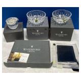 N - FOUR PIECES WATERFORD CRYSTAL (G19)