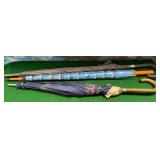 11 - LOT OF THREE UMBRELLAS (M145)