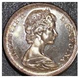1867-1967 CANADIAN SILVER DOLLAR ELIZABETH II (25)