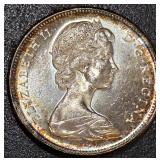 1867-1967 CANADIAN SILVER DOLLAR ELIZABETH II (28)