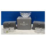 N - FIVE PIECES WATERFORD CRYSTAL (G12)