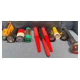 443 - VINTAGE FLASHLIGHTS AND SAFETY WANDS