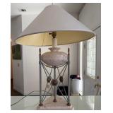 393 - MODERN TABLE LAMP WITH SHADE