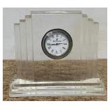 483 - WATERFORD CRYSTAL DESK CLOCK