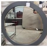 326 - ROUND WALL MIRROR FRAMED 45'DIA (P8)