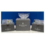 N - FIVE PIECES WATERFORD CRYSTAL (G15)