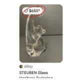 SW - STEUBEN GLASS SCULPTURE (SW10)
