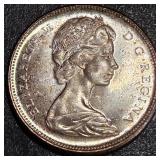1867-1967 CANADIAN SILVER DOLLAR ELIZABETH II (27)