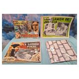 11 - VINTAGEMEXICAN MOVIE LOBBY CARDS (M190)