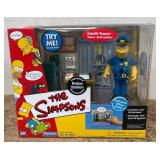 483 - SIMPSONS POLICE STATION PLAYSET