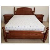 14 - SOLID WOOD BEDROOM SET