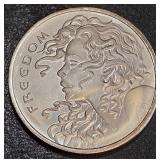 1 TROY OUNCE .999 PURE SILVER COIN (4)