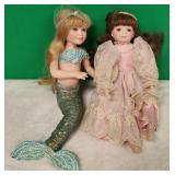11 - LOT OF TWO COLLECTIBLE DOLLS (D103)