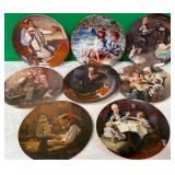 11 - NORMAN ROCKWELL COLLECTOR PLATE SET