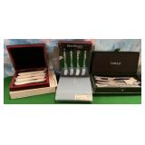 11 - REED & BARTON,TOWLE & OTHER KNIFE SETS (M143)