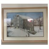 393 - DAN CAMPANELLI ARTWORK FRAMED