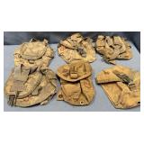 443 - MILITARY CAMO UTILITY POUCH LOT (M36)