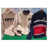 11 - US ARMY JACKETS, SWEATSHIRT & SWEATER (M86)