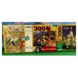 11 - LOT OF THREE JIGSAW PUZZLES (M134)