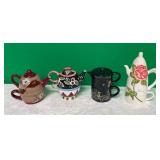 11 - DECORATIVE TEAPOT AND MUG SET