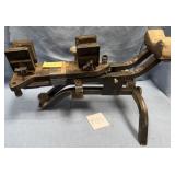 443 - ADJUSTABLE EXERCISE AB WORKOUT BENCH
