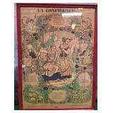 11 - VINTAGE PRINT FRAMED 16X12' (M79)