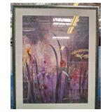 11 - ART PRINT FRAMED 32X41' (M72)