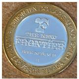NEW FRONTIER - $10 .999 SILVER TOKEN (6)