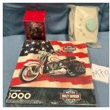 443 - HARLEY DAVIDSON PUZZLE GIFT LOT