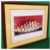 N - FRAMED WARNER BROS CHARACTER ART