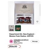 483 - HOLIDAY DECOR VILLAGE PIECES (Y64)