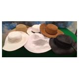 11 - LOT OF SIX SUN HATS (M154)