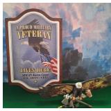 11 - PATRIOTIC VETERAN EAGLE DECOR