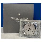 N - WATERFORD CRYSTAL CLOCK (G18)