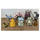 483 - ASSORTED DECORATIVE COLLECTIBLE FIGURINES
