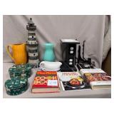 326 - COOKBOOKS, HOME DECOR, TINS & MORE (C49)
