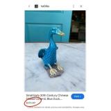 S5 - CHINESE GOOSE & ROYAL DOULTON FIGURINES