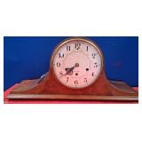 N - SETH THOMAS MANTLE CLOCK WITH KEY (N61)
