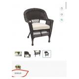 11 - LOT OF THREE MATCHING WICKER CHAIRS